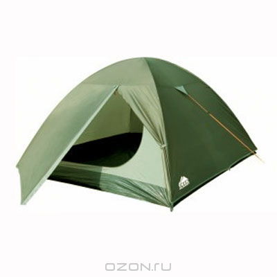 Палатка Trek Planet "Oregon 3", цвет: темно-зеленый, оливковый